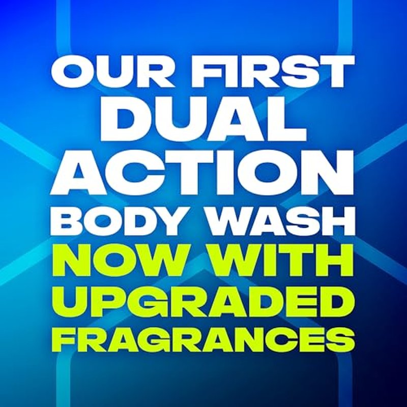 AXE Body Wash Phoenix 12h Refreshing Scent Crushed Mint & Rosemary Men's Body Wash with 100% Plant-Based Moisturizers 16 oz,(Pack of 8)