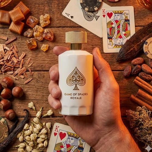 Jo Milano Game of Spades Royale Unisex Eau De Parfum 3.4 oz - Long Lasting Oud Amber Floral