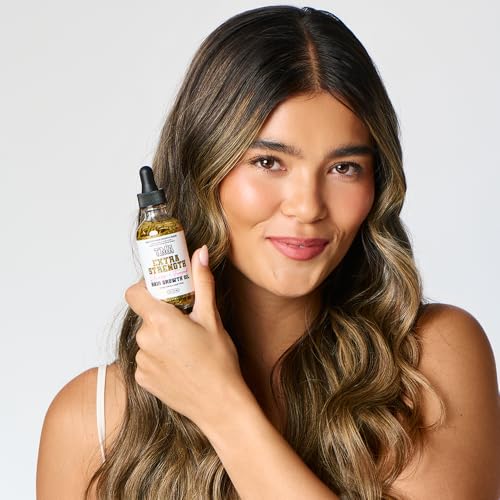 Herbal Hair Growth Oil - Extra-Strength Nourishing Scalp Treatment 2 Fl Oz