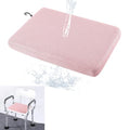 SOKHOND Pink Shower Seat Cushion for Bathtub—Non-Slip Bath Chair Pad 15.7 x 11.8 in