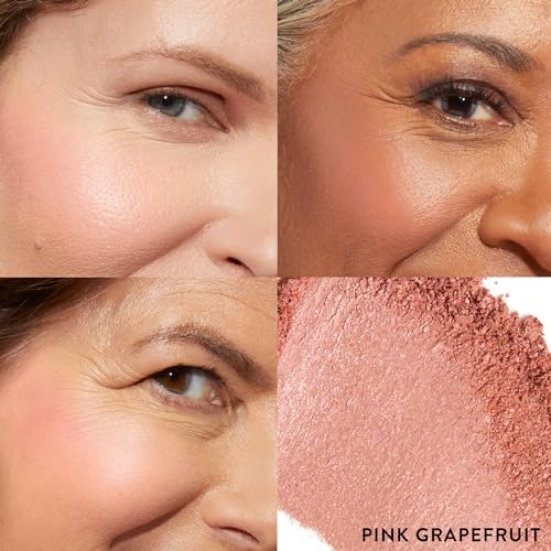 Laura Geller Baked Blush Pink Grapefruit with Sculpting Angled Brush - Natural Radiance