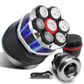 Men's Electric Rotary Shavers Bald£¬2026 Upgrade 7D Floating Electric Shaver with LED Display, IPX7 Waterproof, Type-C Fast Charge, Magnetic Heads, Travel Case - Ideal Men's Grooming Gift