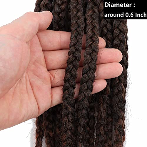 Mytarku 10 Inch T30# Crochet Box Braids Curly Ends - 7 Packs for Black Women