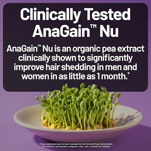 Hair Growth Supplements for Men & Women - Vegan, Sugar-Free, 15 Oz
