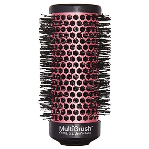 Olivia Garden MultiBrush - Non-Electrical Detachable Thermal Brush with Ceramic Barrel