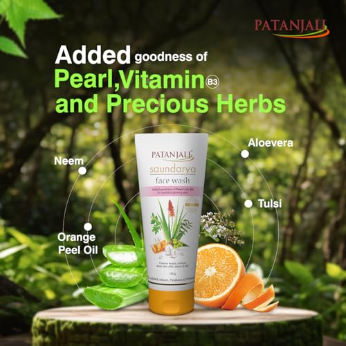 PATANJALI SAUNDARYA FACE WASH 100g