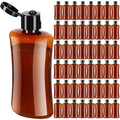 50 Pcs Travel Lotion Bottles Set - 3.4 oz Reusable Plastic Squeeze Containers - Leakproof & Airline Approved Variation of THIS listing