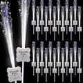 100 Pcs White LED Fiber Optic Sparklers for Weddings Birthday Party Supplies - 3 Light Modes - Variation of THIS listing