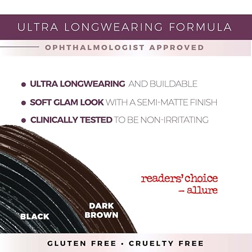 Blinc Amplified Tubing Mascara – Soft-Glam Volume & Definition, Longwear, Smudge-Resistant