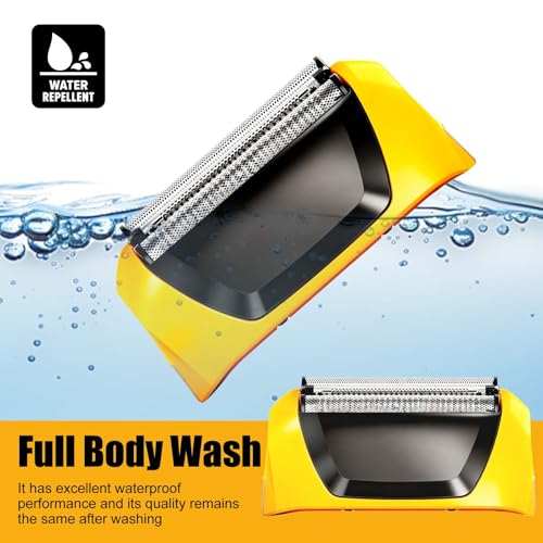 Wahl Shaver Replacement Foil Head for Yellow Lifeproof Series 7061 - Variation Yellow02