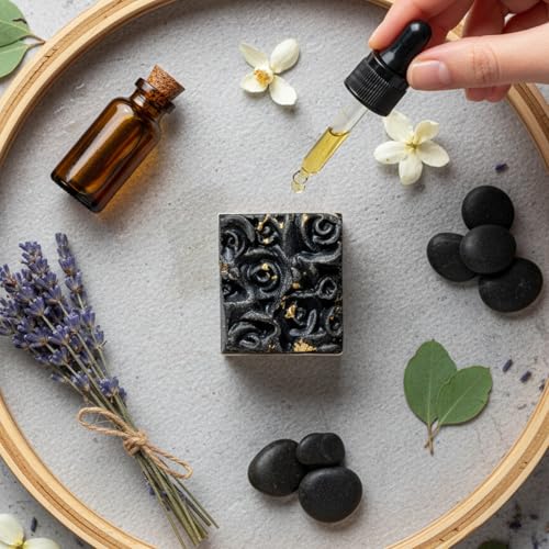 CALDRE Moroccan Beauty Shea Butter & Nila Bar Soap Jasmine Lavender Rose Scented Cleansing Bar 120g