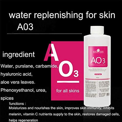 Aqua Peeling Solution Set 13.5 Fl Oz Pack of 3 - Skin Exfoliating Serum for Salon Use