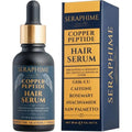 Copper Peptide Hair Growth Serum 2% GHK-CU for Thicker, Fuller Hair - 1 fl oz