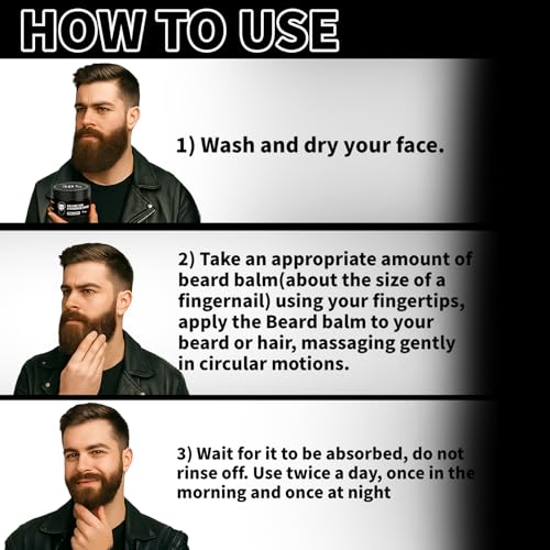 Ultra Potent Beard Growth Balm for Thicker Fuller Beard & Hair - 100ml - Variation 2