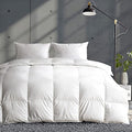Lightweight Duvet Insert Twin White Summer Down Fiber Comforter - All-Season