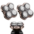 2 Pack Rotary Shaver Replacement Heads for Skull Pitbull & Butterfly Kiss - 4D Floating Blades