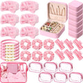 Pink Teen Girl Party Favors Set - 36 Pieces for Sleepovers & Spa Parties - Classic Style