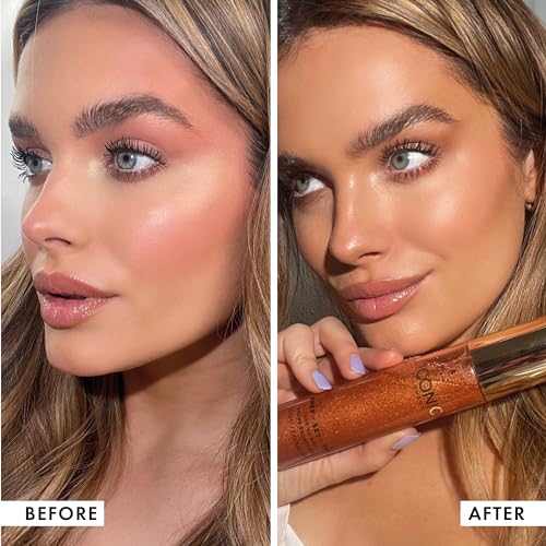 ICONIC LONDON Glow-Boosting Facial Tanning Mist 2.53 Fl Oz | Shimmer & Hydrate