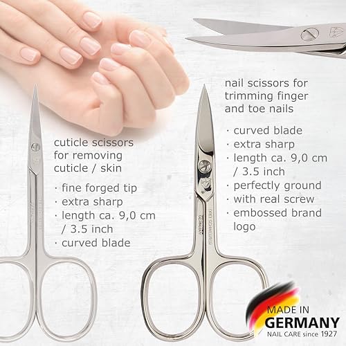 OSTRICH BROWN Nail & Manicure Pedicure Kit - 8-Piece German Engineering