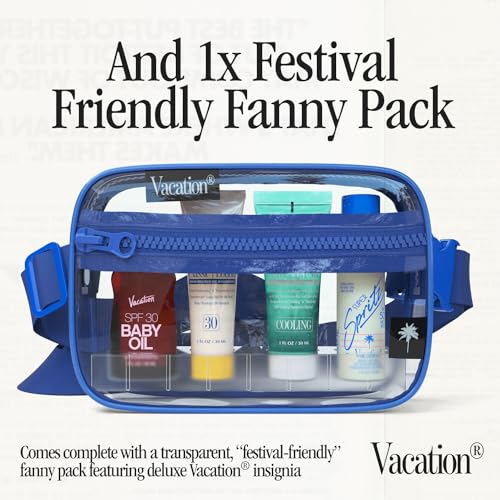 Vacation Sun Care Gift Set with SPF 30 Lotion, SPF 50 Face Mist & After Sun Gel
