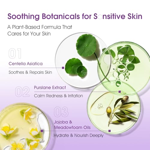 Facial Hair Removal Cream for Women, Gentle Face Hairs Removal Cream for Sensitive Skin, Facial Hair Remover Creams, Depilatory Creams for Face Chin Upper Lip for Smooth Soft Skin, 1.01 fl oz