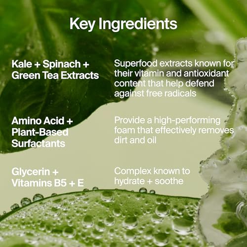 Youth To The People Superfood Face Cleanser - Kale + Spinach Hydrating 8 Fl Oz