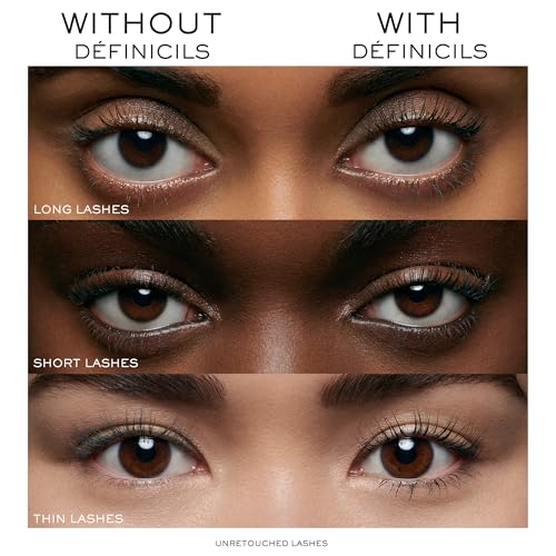 Lanc?me D?finicils Defining & Lengthening Black Mascara Duo - For Defined, Lengthened & Natural-Looking Lashes - Full Size & Travel Size Mascara Set