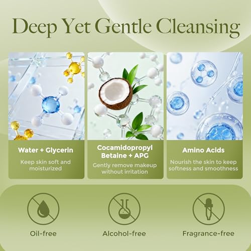 LASHVIEW Makeup Wipes Remover Gentle Eye Makeup Remover Pads Korean Micellar Water Cleansing Wipes, Biodegradable & Oil-Free for Face, Eyes, Sensitive Skin with Applicator, 100ct