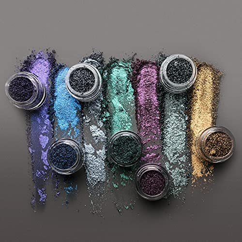 Inglot AMC Pure Pigment Eye Shadow 114 Turquoise 2g - Highly Pigmented Loose Eyeshadow