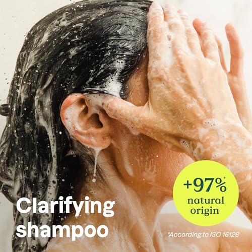 Clarifying Shampoo for Oily Hair - EWG Verified, Natural Ingredients, Pack of 2 - Lemon & White Tea