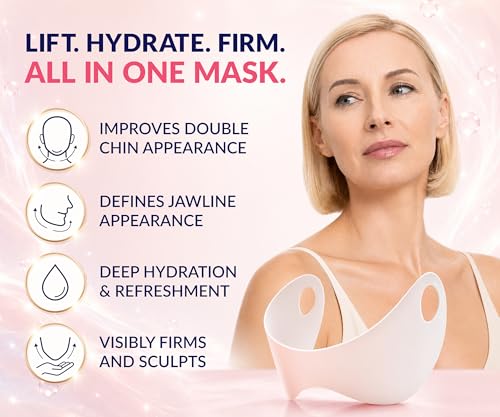 Stylia V Line Lifting Collagen Mask 7 Pack - Double Chin & Jawline Contour