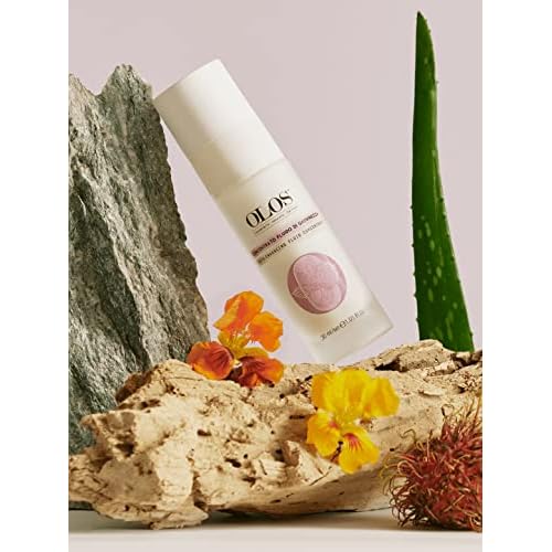 Olos Youth-Enhancing Fluid Concentrate, 1.01 oz - Face Serum with Silky Texture - Serum for Supple Skin - Anti Aging with Vitamin E