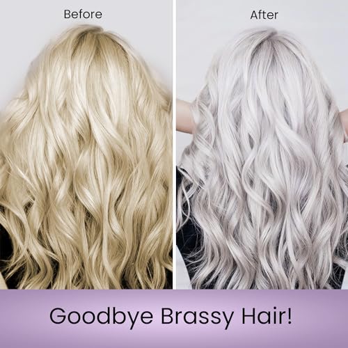 Violet Deep Conditioning Hair Mask for Color-Treated Hair - Hydrating, Vegan, 8 Fl Oz
