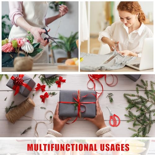 Red Seafood Scissors Bulk 100 Pcs Kitchen Crab & Lobster Shears - Multifunctional Stainless Steel