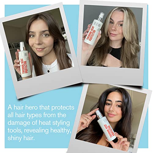 Heat Protectant Spray for Hair Up to 450°F - Lightweight Thermal Shield, Sulfate & Paraben Free