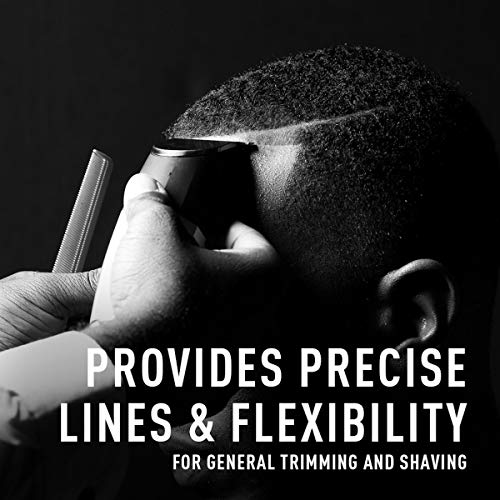 Bevel Square Trimmer Blade Attachment - Compatible with Bevel Trimmer Only, Face, Neck and Body Hair Trimmer Head - Black, 1 Count