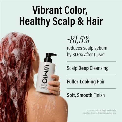Lumio Color+ Salon Shampoo for Color-Treated & Sensitive Scalp - Sulfate-Free, pH Balanced, 15.89 fl oz
