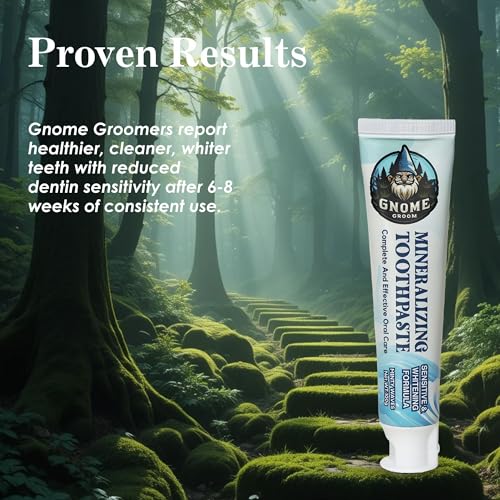 Mineralizing Toothpaste for Sensitive & Whitening Teeth - All Ages, 3 Pack
