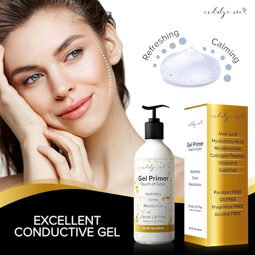 Conductive Gel for Microcurrent Facial Devices with Hyaluronic Acid & Collagen