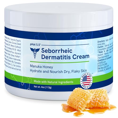 pHat 5.5 Itch Cream for Itchy Skin Relief - Moisturizing Cream & Face Lotion for Women - Redness Relief for Face & Body - For Dry Skin & Itchy Scalp - Anti Itch Lotion (4oz)