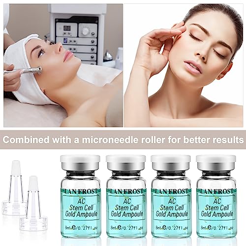 Facial Glow Starter Kit with AC Stem Cell Gold Ampoule - Blue Variation
