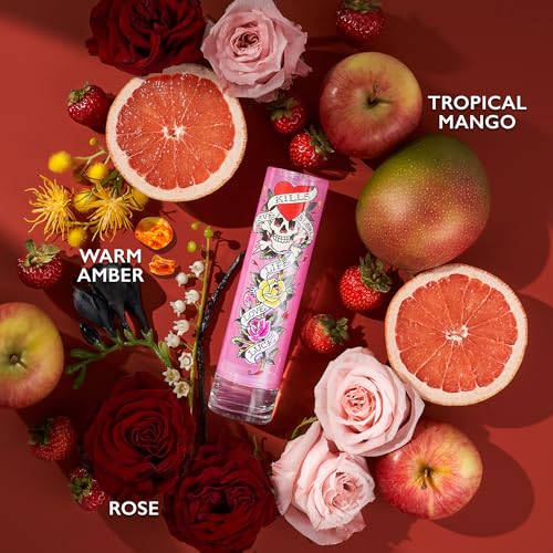 Ed Hardy Women's Eau de Parfum Spray 3.4 fl oz - Vibrant Fruity & Floral Scent