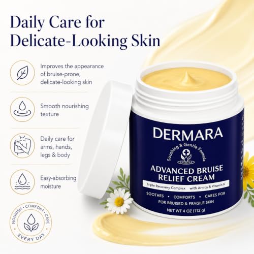 Bruise Care Body Cream with Arnica & Vitamins K, C & E – Moisturizing Skin Support