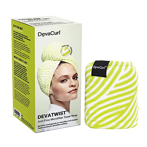 DevaCurl DevaTwist Microfiber Hair Towel Wrap for Curly & Wavy Hair