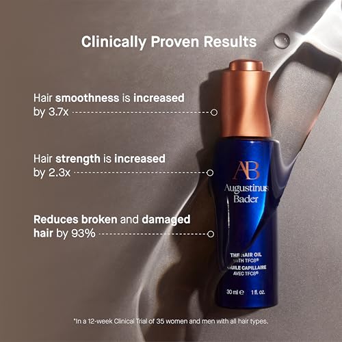 Augustinus Bader Women's The Hair Oil 1 Fl Oz Blue - Nourishing & Shine-Boosting