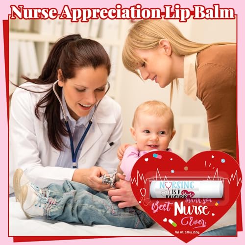 Classic 15 Pack Nurses Appreciation Lip Balm Set - Honey Flavor, Nurse Week Gifts