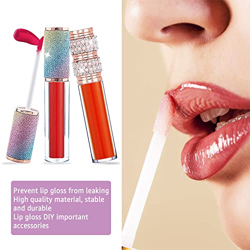 72pcs Lip Gloss Tubes with Wands - 5ml Empty Cosmetic Containers for DIY Lip Makeup