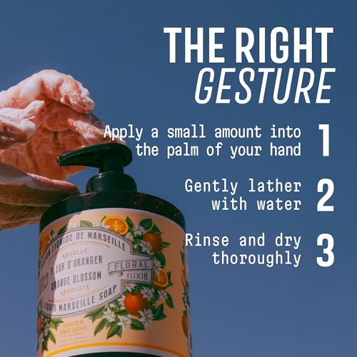 Moisturizing Liquid Hand Soap with Orange Blossom - 16.9 fl oz, Refillable