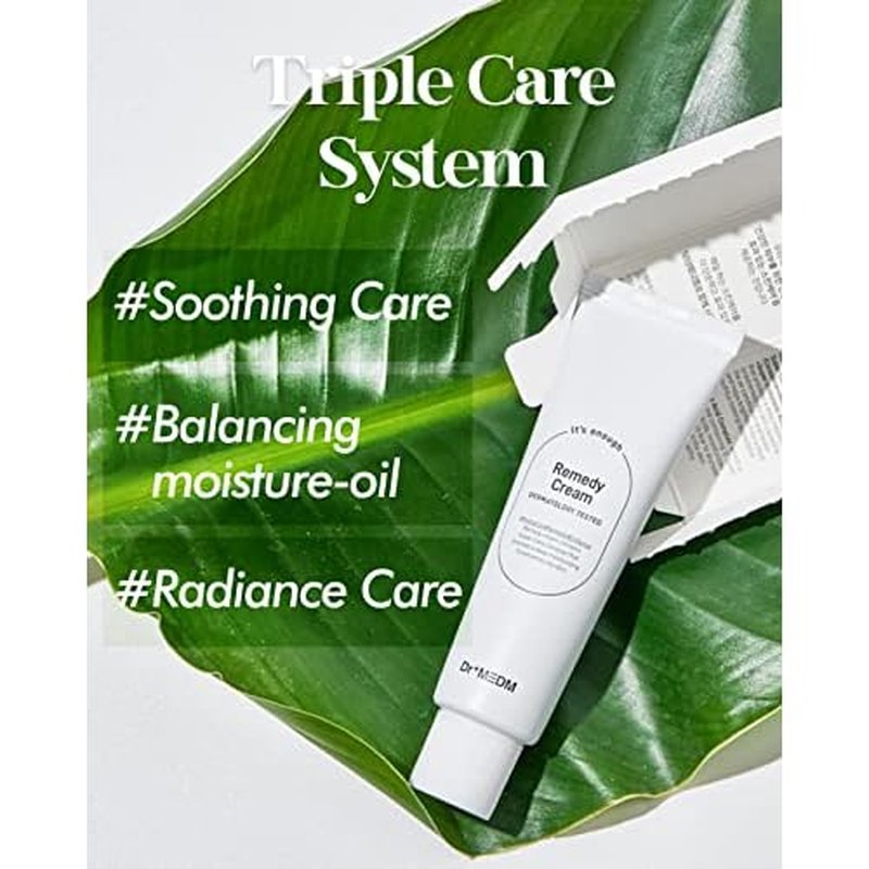 Facial Remedy Cream, Skin Barrier Repair Face Moisturizer with Hyaluronic Acid & Amino Acid, for Extremely Dry & Cracked Skin, 1.69 fl.oz.