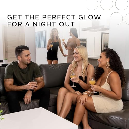 Norvell Venetian Self Tanner Mousse, 8 Fl Oz, Self Tanning Mist for Face 2 fl oz, and Streak-Free Tan Applicator Mitt
